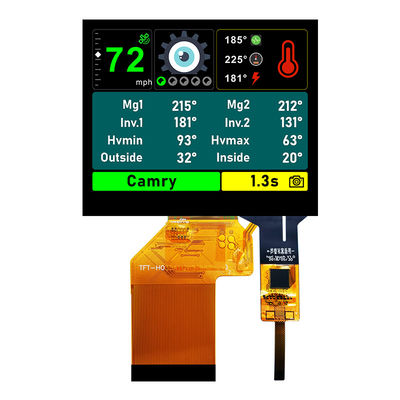 3.5“ LCD TFT Aanrakingscomité 320x240 voor de Monitor van Pcap van de Voertuiginstrumentatie