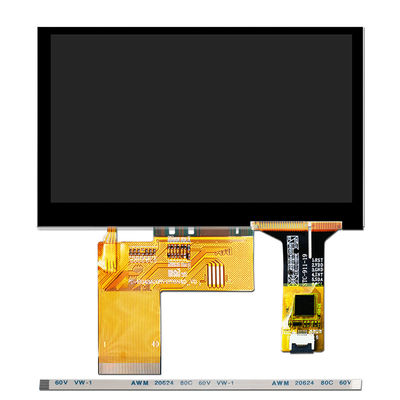 800x480 van de de Vertoningsmodule van 4,3 Duimtft lcd van de het Touche screenmodule de Capacitieve Monitor van Pcap