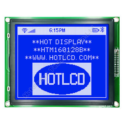 160X128 grafische Blauwe LCD Vertoning met Witte Backlight T6963C