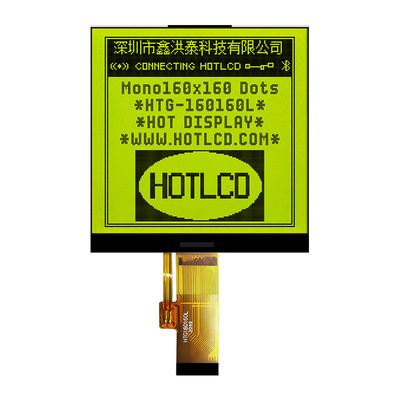 160X160 vierkante RADERTJElcd Modulefstn Vertoning met Zij Witte Backlight HTG160160L