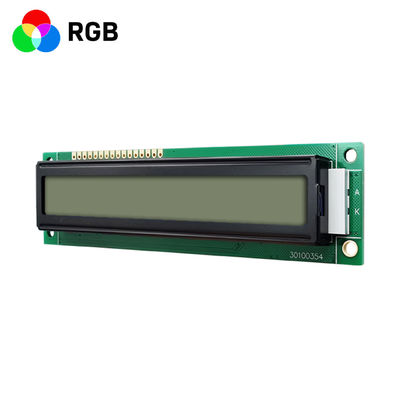 1x16 karakters LCD-scherm. FSTN+ met RGB-achterlicht-Arduino.