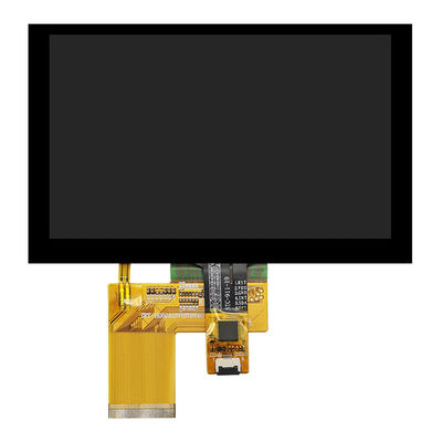 5 duim van de de Monitor Breed Temperatuur van 800X480 Pcap de Moduletouch screen van TFT LCD