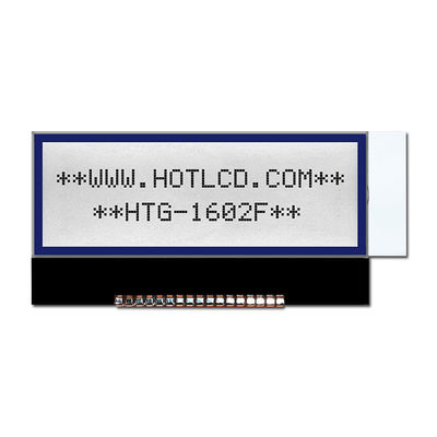 2X16 karakterradertje LCD | STN+ Gray Display With No Backlight | ST7032I/HTG1602F