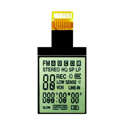 Het RADERTJElcd van de autosnelheidsmeter Module, Anti Weerspiegelend LCD Vertoningssegment