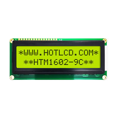 16x2 karakterlcd Vertoningsmodule STN+ Gray Serial With Yellow Green Backlight