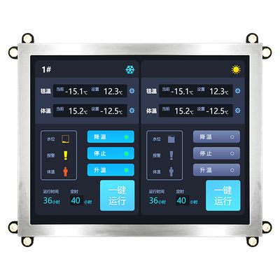 8“ Duimhdmi TFT LCD 1024x768 Zonlicht Leesbaar voor Toepassingen Industriële Vertoning