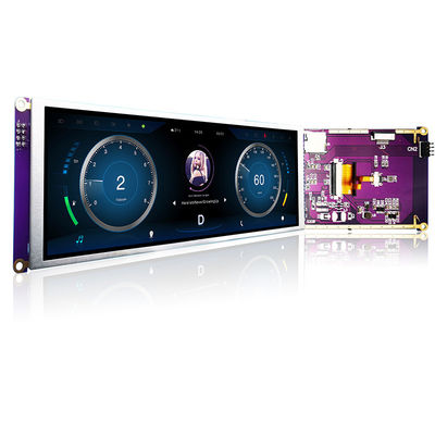 7,84 inch barstijl IPS TFT LCD-scherm 1280x400 MCU voor automonitor