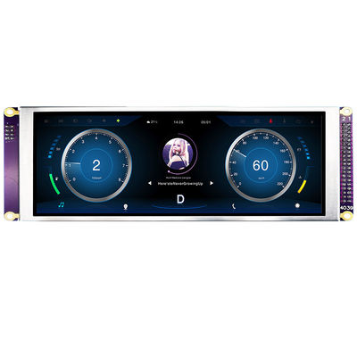 7,84 inch barstijl IPS TFT LCD-scherm 1280x400 MCU voor automonitor