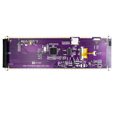 IPS van de de Stijl de Capacitieve Aanraking van de 7,84 Duimbar Vertoning 1280x400 MCU van TFT LCD voor Automonitor